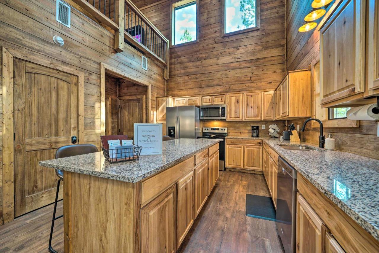 Sutton Ridge Cabin Rental Hot Tub And Swing Set! Брокен-Боу Экстерьер фото
