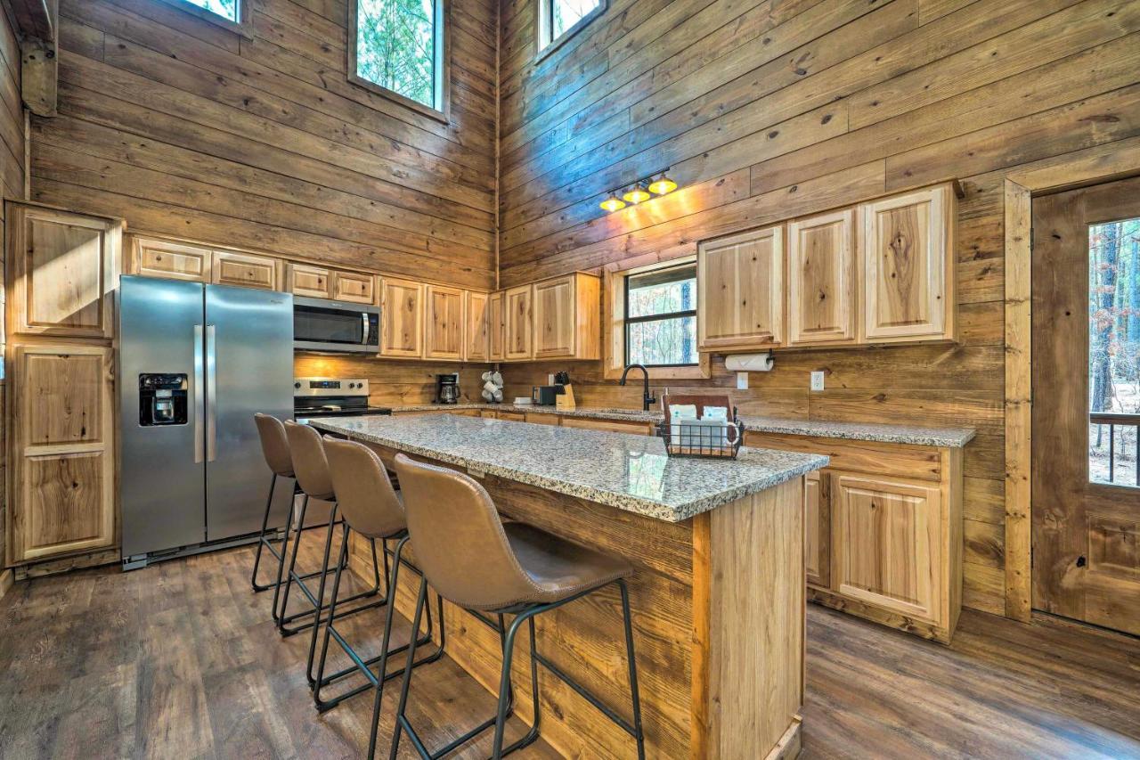Sutton Ridge Cabin Rental Hot Tub And Swing Set! Брокен-Боу Экстерьер фото