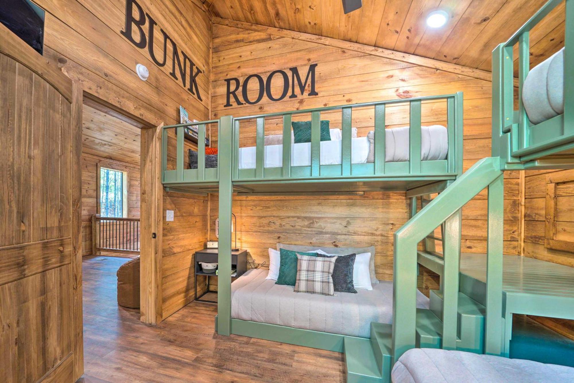 Sutton Ridge Cabin Rental Hot Tub And Swing Set! Брокен-Боу Экстерьер фото